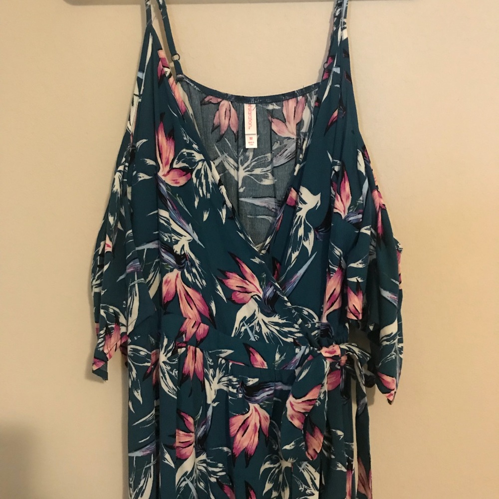 High Low Wrap Dress